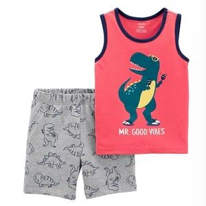 Carter’s “Mr. Good Vibes” Tank and Shorts Set